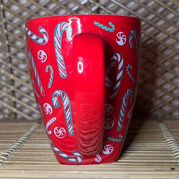 2002 Starbucks Barista Candy Cane Mug - Picture 4 of 8